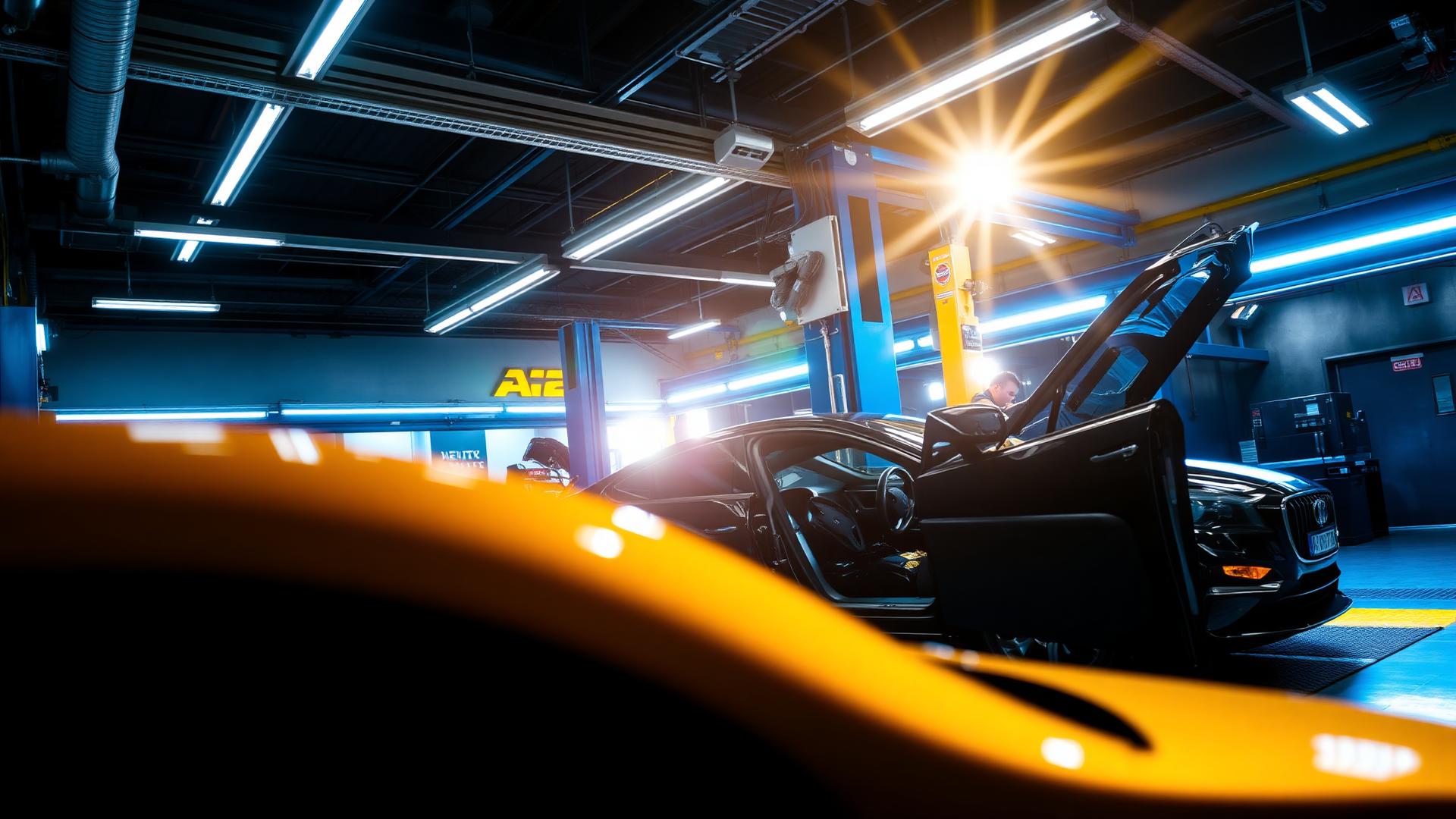 London Lube shop floor